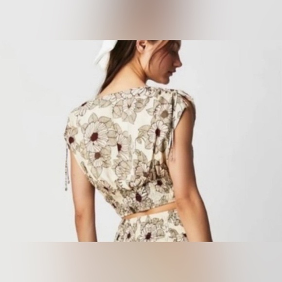 Free People, Morning Sun Top, Medium, Ivory, NWOT - Picture 4 of 11